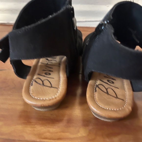 Blowfish Malibu Women's Balla Core Wedge Sandal-Black, Size 8 - Picture 5 of 8